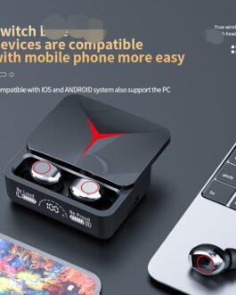 M90 Pro Earbuds TWS Earbuds 5.3 LED Light Wireless Earphone Gaming Earphones