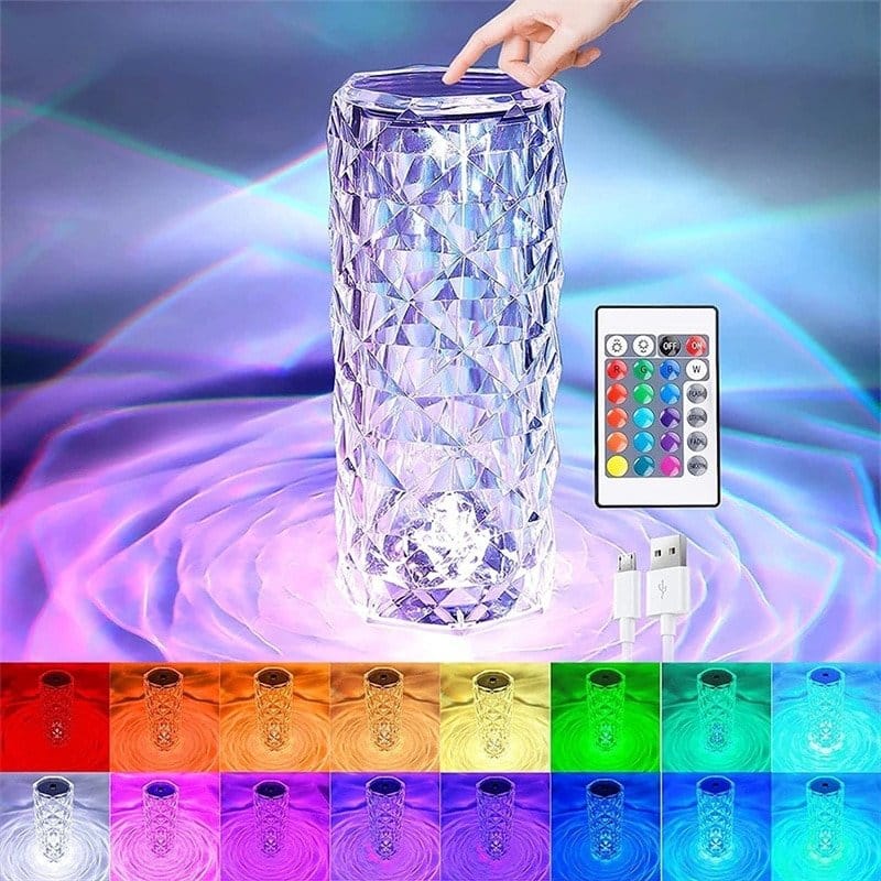 Diamond crystal lamp