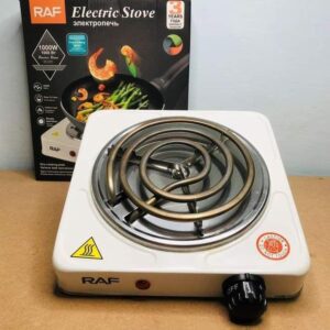 raf electric stove white