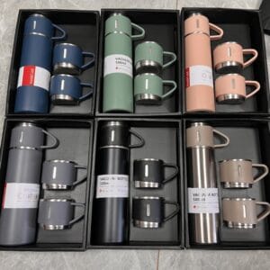 Stainless Steel Vacuum Flask Set Pakistan – Hot & Cold Thermos