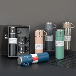Stainless Steel Vacuum Flask Set Pakistan – Hot & Cold Thermos