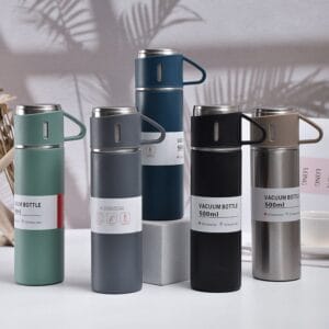 Stainless Steel Vacuum Flask Set Pakistan – Hot & Cold Thermos