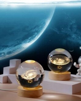 Crystal Ball Galaxy Lamp