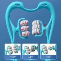 6 Wheel Neck Massager