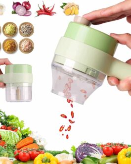 4 in 1 Electric Handheld Vegetable Cutter