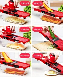 10 in 1 Mandoline Vegetable Slicer Cutter with Box