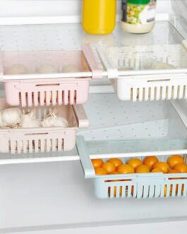 Storage Basket For Fridge Adjustable